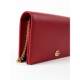 Purchasing Gucci Gucci women's clutch bag with built-in zipper, can be worn cross-body, lightweight storage, daily carry red