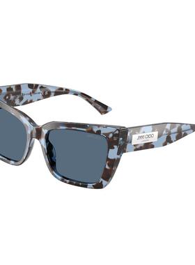 代购Jimmy Choo女士太阳镜遮光防紫外线清晰视野轻盈佩戴蝴蝶形