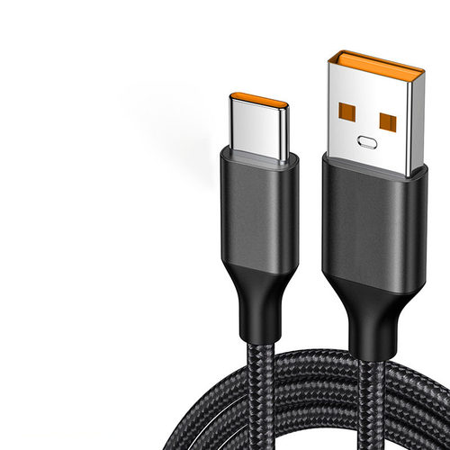Type-C数据线240W超级快充适用华为p70mate60pro荣耀v50小米VIVOPP通用手机编织闪充电线加长2米3米车载10A - 图2