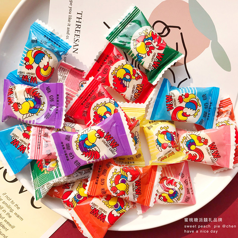 喔喔奶糖wowo500g休闲零食喜糖年货混色小吃零嘴奶味糖果怀旧,淘宝优惠券,粉丝福利购,淘宝优惠卷