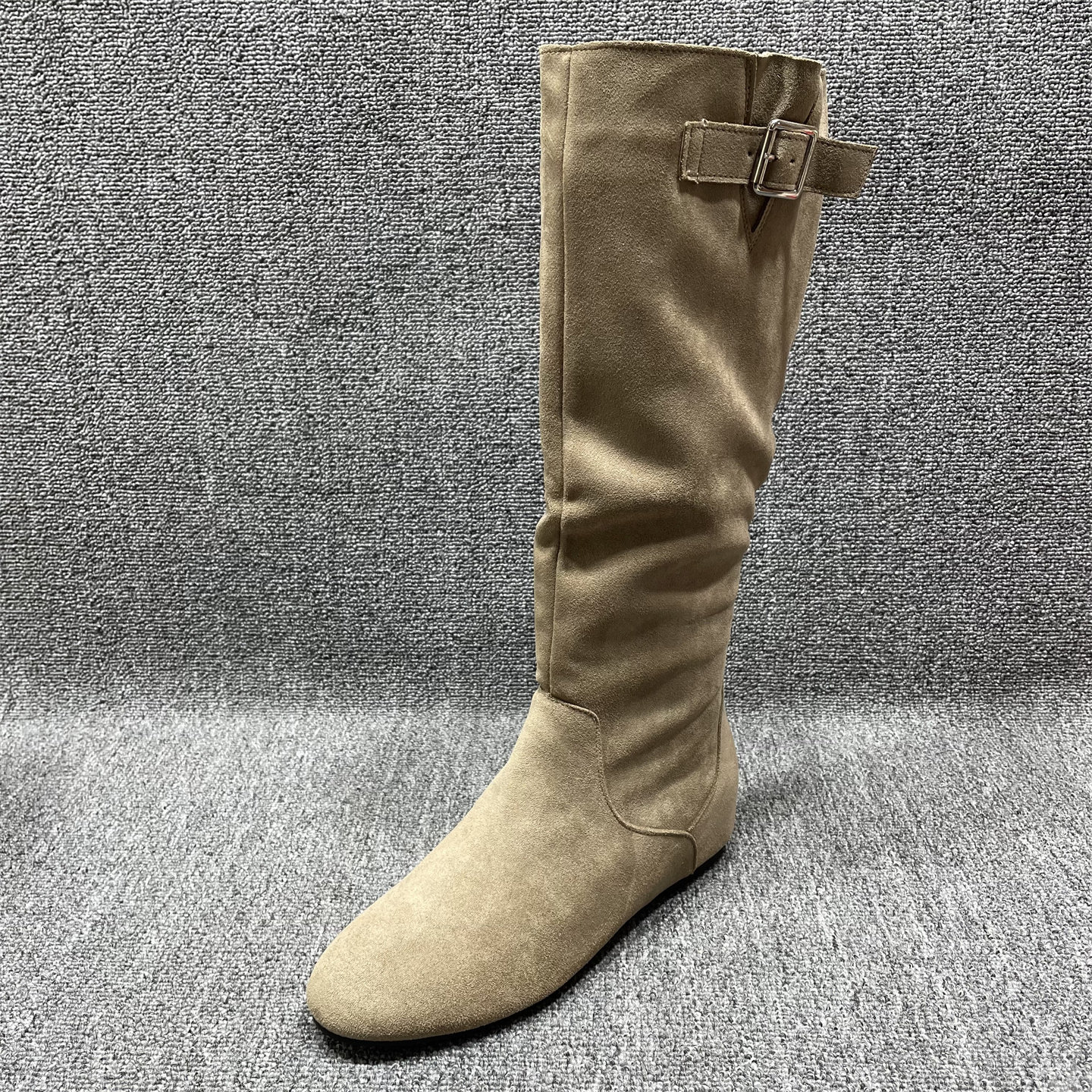 断码处理内增高绒面靴子女秋冬新款不过膝长筒靴复古辣妹骑士长靴,淘宝优惠券,粉丝福利购,淘宝优惠卷