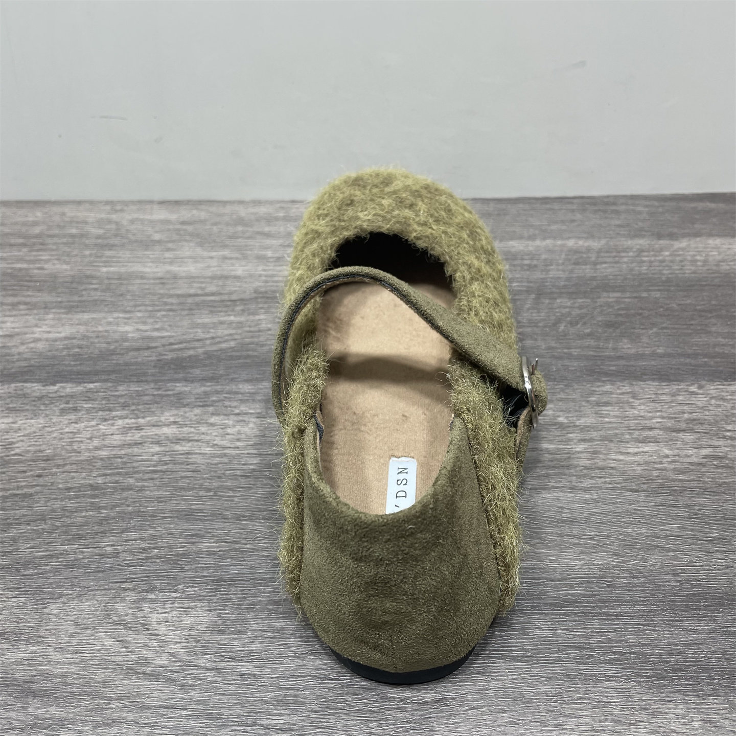 断码处理加绒玛丽珍一字带毛毛鞋外穿单鞋女冬季新款保暖平底棉鞋,淘宝优惠券,粉丝福利购,淘宝优惠卷