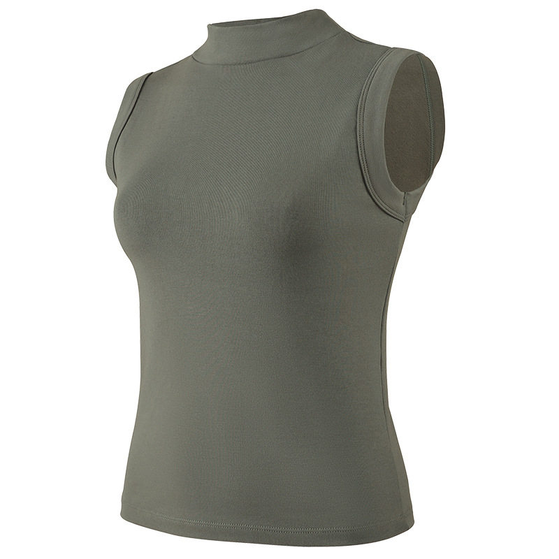 小立领大码保暖衣背心女胖mm冬季加绒加厚女款无袖吊带内搭打底衫,淘宝优惠券,粉丝福利购,淘宝优惠卷