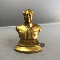 Chairman Maos bronze statue alloy pendulum piece living room office swing like a bust figure sculpted pure bronze home decoration