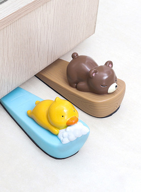 精品可爱动物门碰卡通创意门阻顶门防撞客厅儿童安全门档门塞摆件