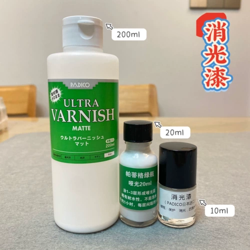 Патигер яркий лак -каменный камень пластиковая глиня