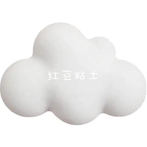 Трехмерная глина, свеча, силиконовая форма, облако