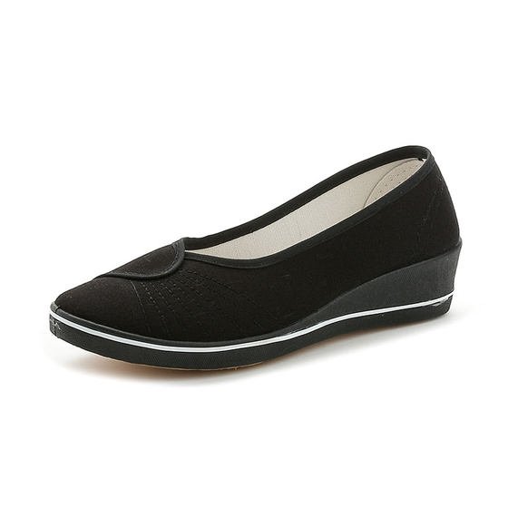 Women's one-word brand nurse shoes white slope