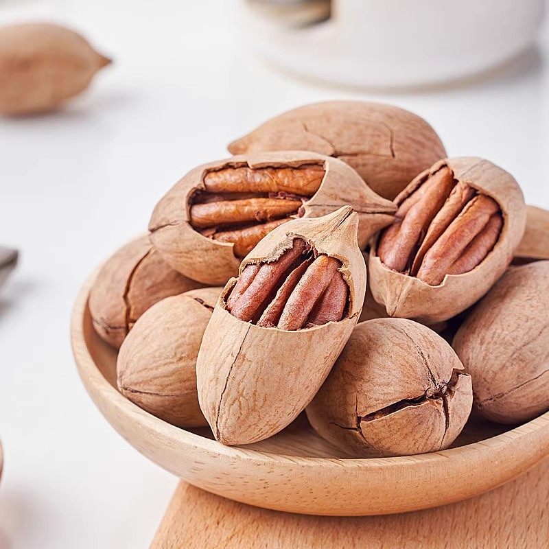 碧根果长寿果500g净重2025年新货特大颗粒奶油味坚果休闲零食批发,淘宝优惠券,粉丝福利购,淘宝优惠卷