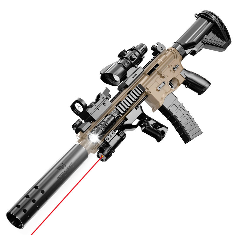 穿越火线模型儿童电动连发软弹枪M416突击步枪模型穿越火线道具男孩玩具冲锋枪