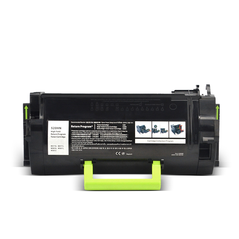 适用利盟MS711dn粉盒MS710 MS810dn MS811dn 812 523HE打印机硒鼓 - 图0