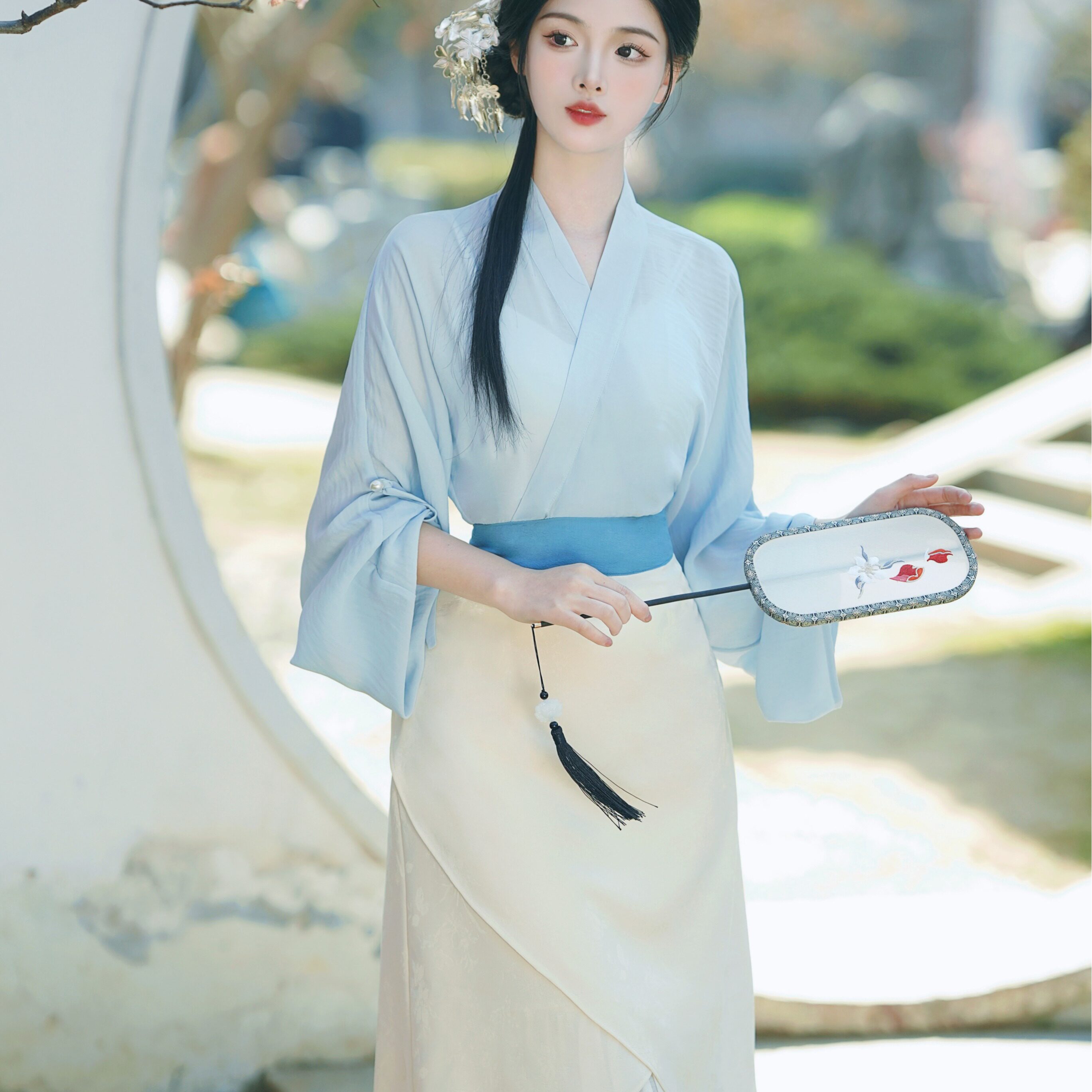 民国风汉服改良版复古年轻少女款日常仙女风新国风汉元素魏晋风夏