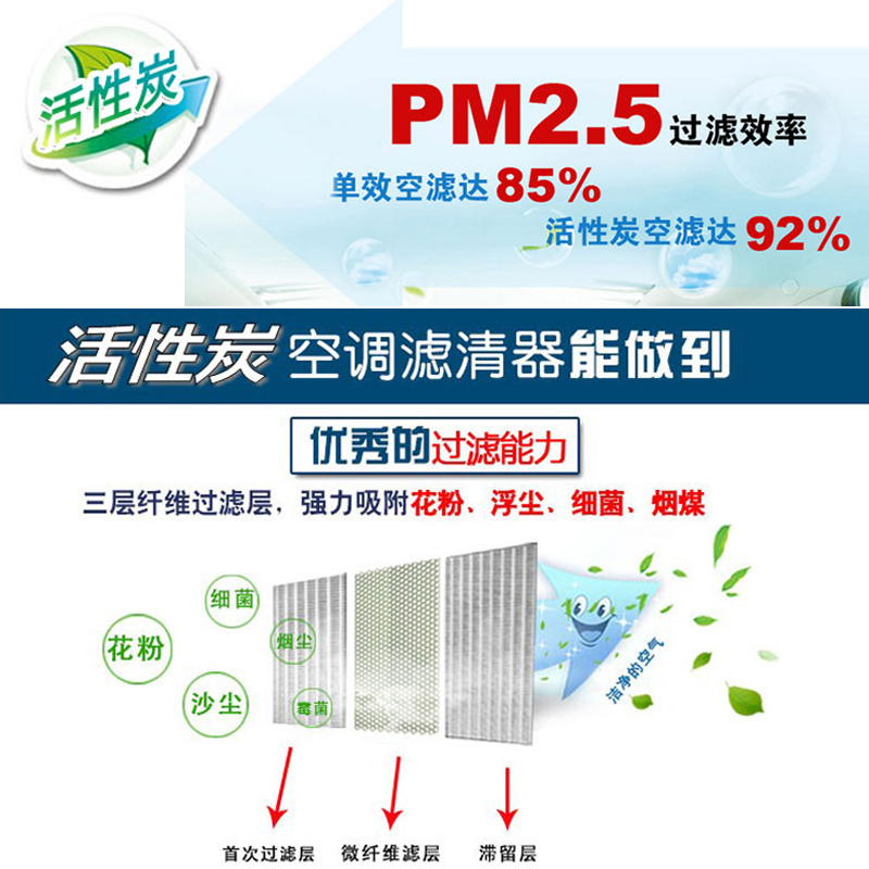 适配大众新POLO高尔夫捷达凌渡宝来速腾朗逸迈腾原厂空气空调滤芯 - 图1