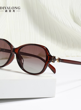 迪亚龙品牌墨镜女2026新款设计师高级感防紫外线太阳眼镜可配近视