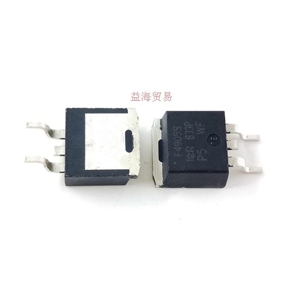 全新原装进口IRF4905S 丝印F4905S 贴片MOS场效应管 P沟道 80A55V - 图1
