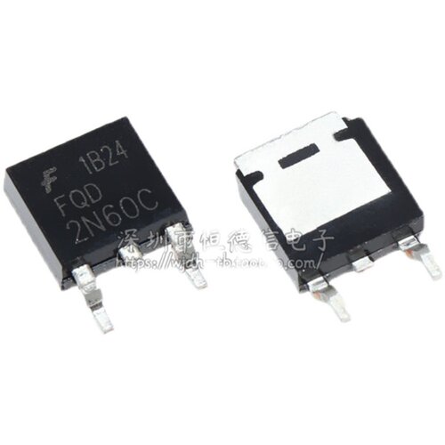 贴片 FQD2N60C 600V 1.9A 场效应管 TO-252 全新三极管 TO-252 - 图0
