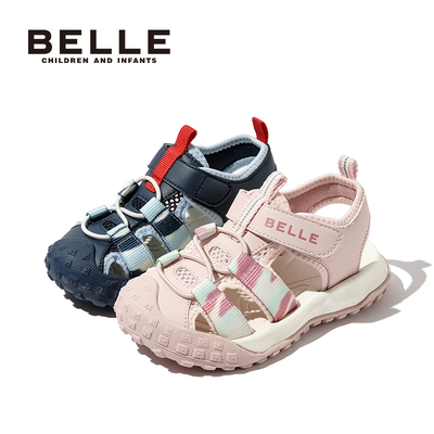 百丽童鞋男女童运动凉鞋