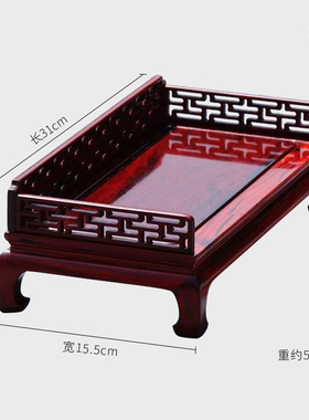 印度小叶紫檀客厅玄关桌面摆件