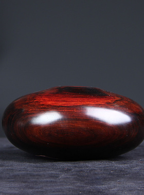 大红酸枝水盂书法专用笔洗缸文房毛笔水盂墨缸实木洗笔器洗笔筒