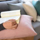 Simple pillow Nordic thickened large backrest without core