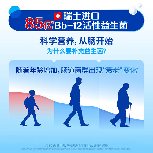 【旗舰店】雀巢怡养益护因子益生菌高钙中老年人罐装奶粉礼盒送礼 - 图1