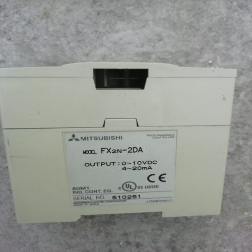 原装正品三菱PLC扩展模块FX2N-2DA/4AD-TC/4AD/2AD/4DA二手拆机 - 图0