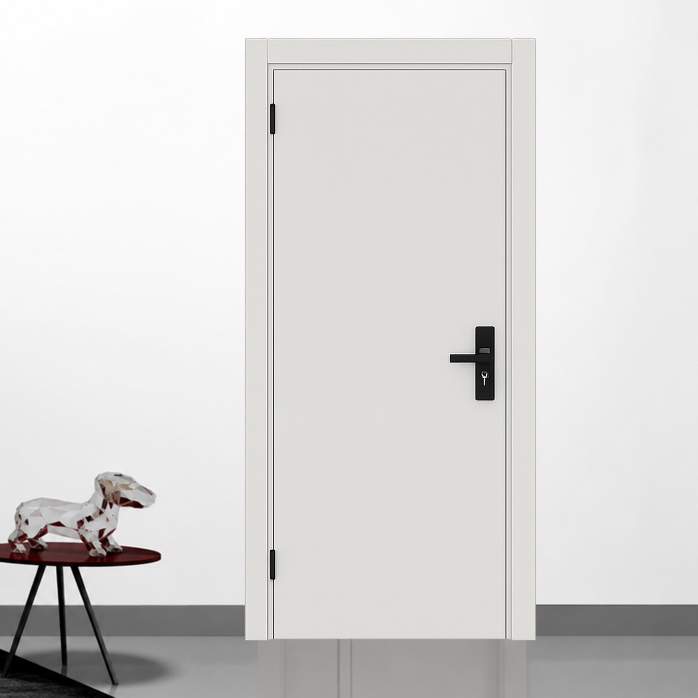 Bingbing interior door white door soundproof door solid wood composite wood door project rental door bedroom door apartment door