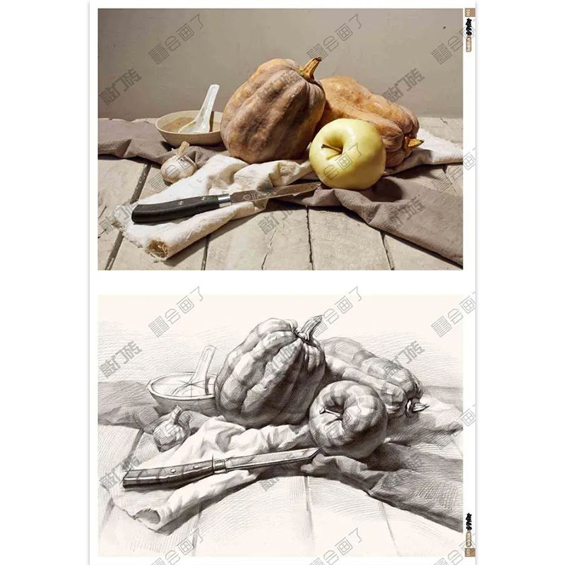 超级易学素描静物 2022敲门砖王贤南素描基础单体组合素描静物临摹范本画册各类主题完整组合考题训练美术高考联考教材教程书籍