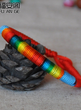 测试推荐diy手工精编多款式五彩绳