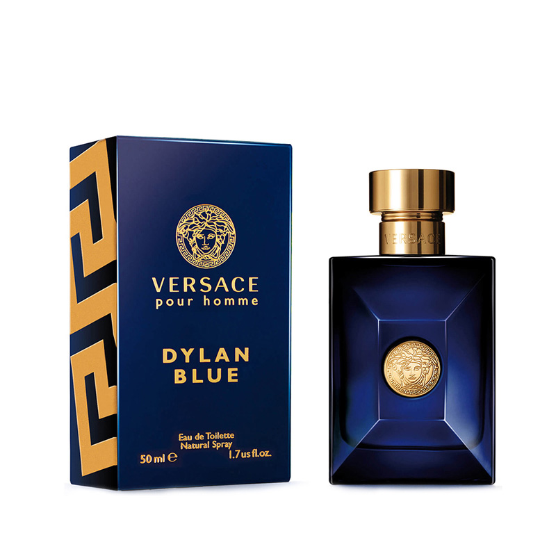 千色店旗舰店Versace/范思哲Dylan Blue迪伦海神男士淡香水清新持久旗舰2