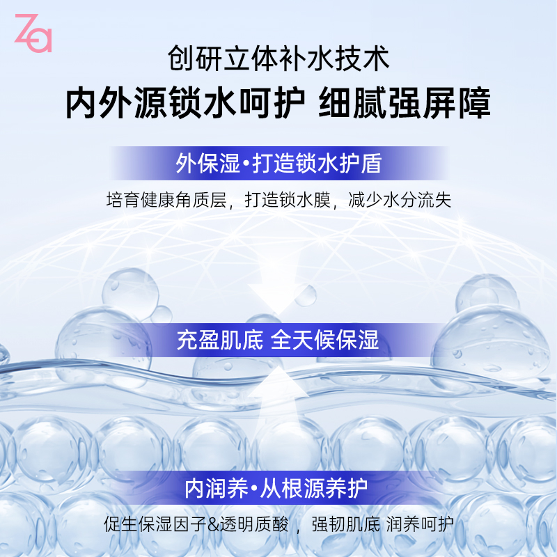 Za姬芮恒润娇养面霜40g深补水保湿滋润护肤品厚敷急护官方正品-图1