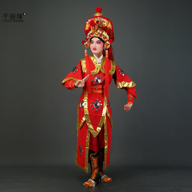 Opera Hua Mulan Henan Opera Generals Improved Style Costumes
