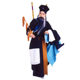 Drama children's professional Qin Qiong performance costumes