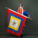 Opera Peking Opera Flying Tiger Embroidery Style Ancient Soldier Flag