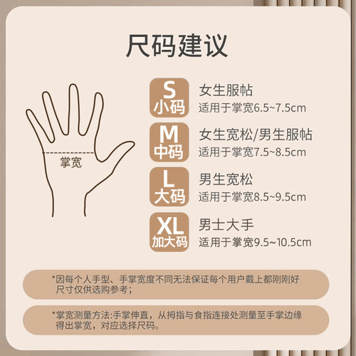 家务手套加厚丁腈带挂绳防水防滑贴合型厨房刷碗清洁专用洗碗手套 - 图2