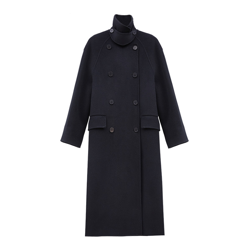 orange desire长款双面羊毛双排扣 orangedesire毛呢外套