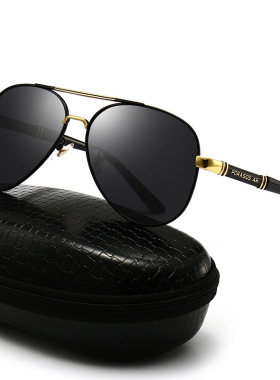 近视眼镜散光男太阳开车墨镜可配有度数司机定制驾驶偏光变色女潮