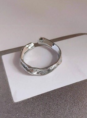 新款小众设计气质个性简约女戒指