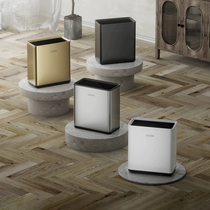 Living room light and luxurious stainless steel bins Home Kitchen Desktop Office clamping seams No cover Commercial toilet toilet