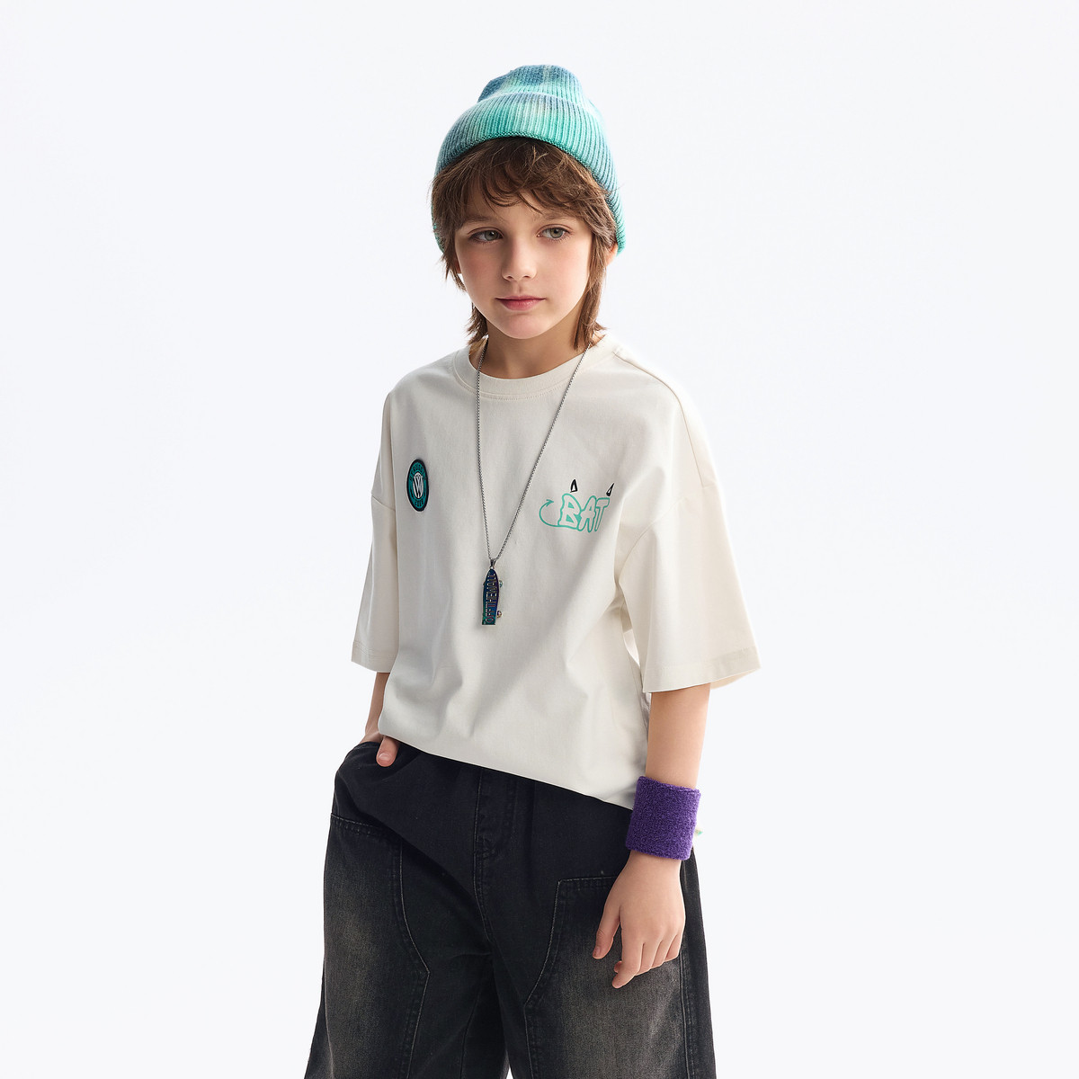 【吸湿速干】MQD童装儿童t恤25夏季新款五分袖男童短袖宝宝上衣,淘宝优惠券,粉丝福利购,淘宝优惠卷