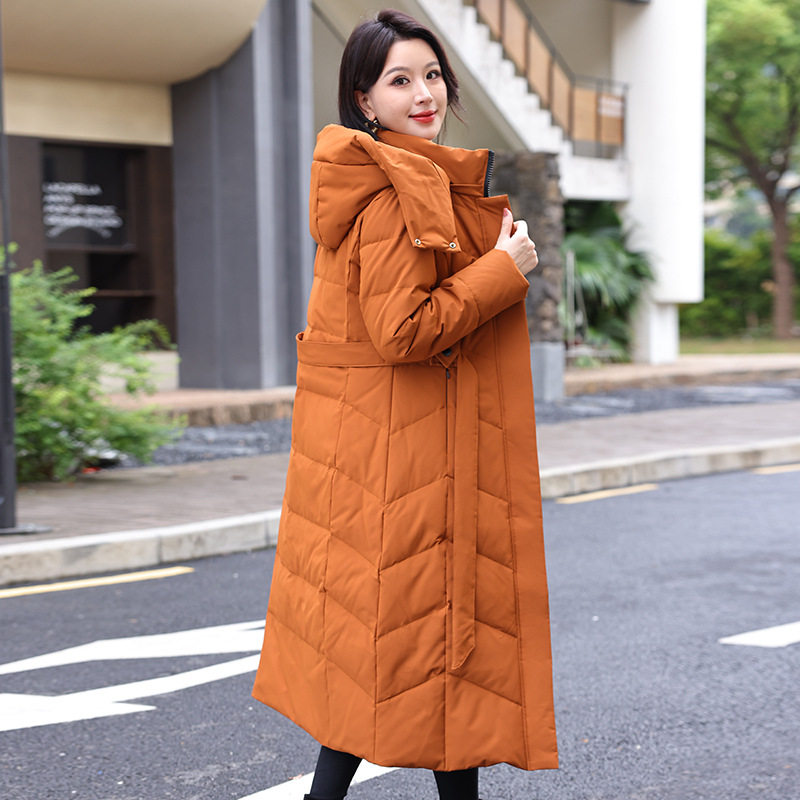 2025冬季新品300斤大码女装270胖妹妹收腰显瘦防寒过膝羽绒服240,淘宝优惠券,粉丝福利购,淘宝优惠卷