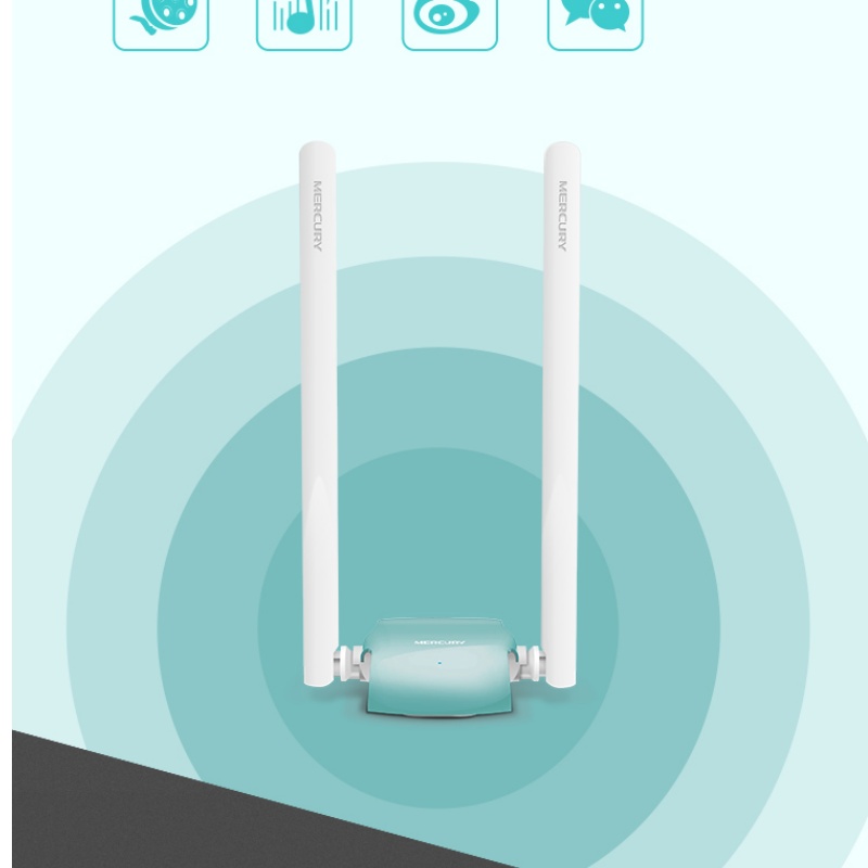 水星2.4G5G双频无线网卡UD13免驱动 1300M无线网络WIFI信号接收器高增益UD13HM版UD13H免驱版USB3.0无线热点 - 图3