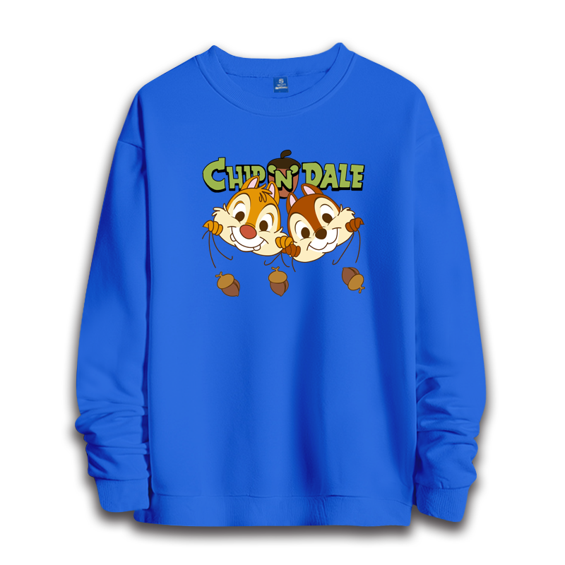 新款动漫卡通花栗鼠运动套头卫衣 沃纶物语服饰卫衣