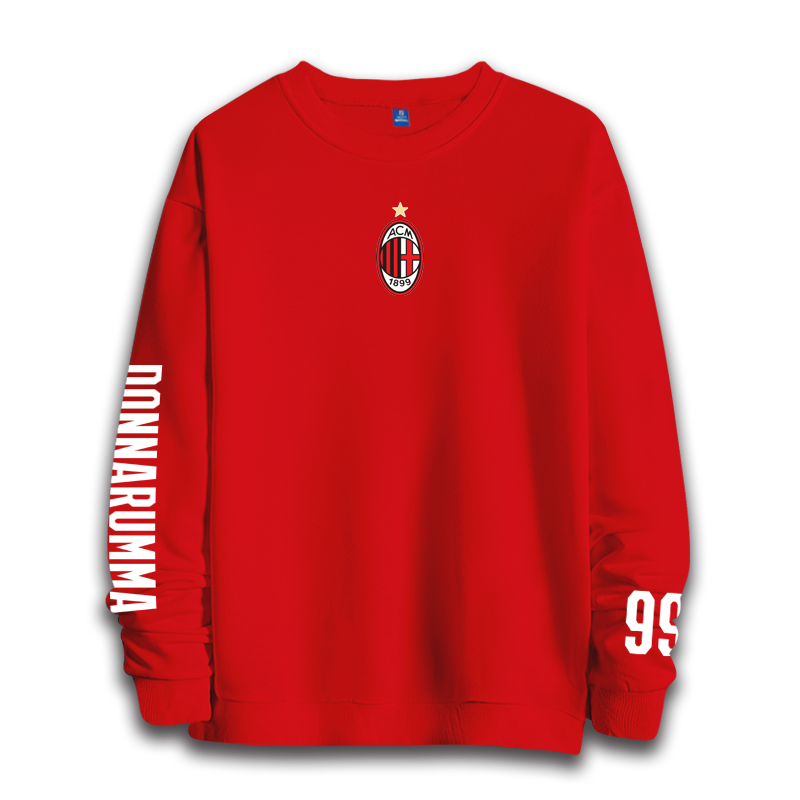 ac米兰运动伊布多纳鲁马秋冬卫衣 沃纶物语服饰卫衣