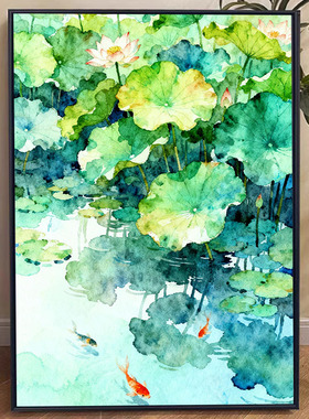 江南风景数字油画地狱级难度diy