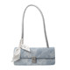 High-end textured small bag for women 2026 new fashion French armpit bag popular baguette single shoulder portable small square bag