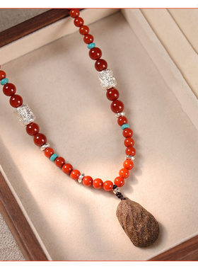 随型水滴吊坠鸿运珠项链手链两用