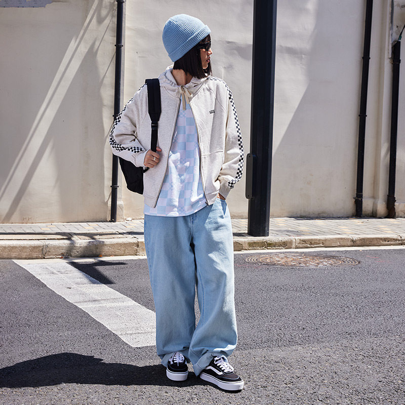 Vans范斯官方 Brooklyn LS Platform黑色厚底简约复古女鞋板鞋,淘宝优惠券,粉丝福利购,淘宝优惠卷