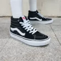 Vans范斯官方 Sk8-Hi黑色高帮男鞋女鞋职业滑板鞋滑板初学者 图片 2