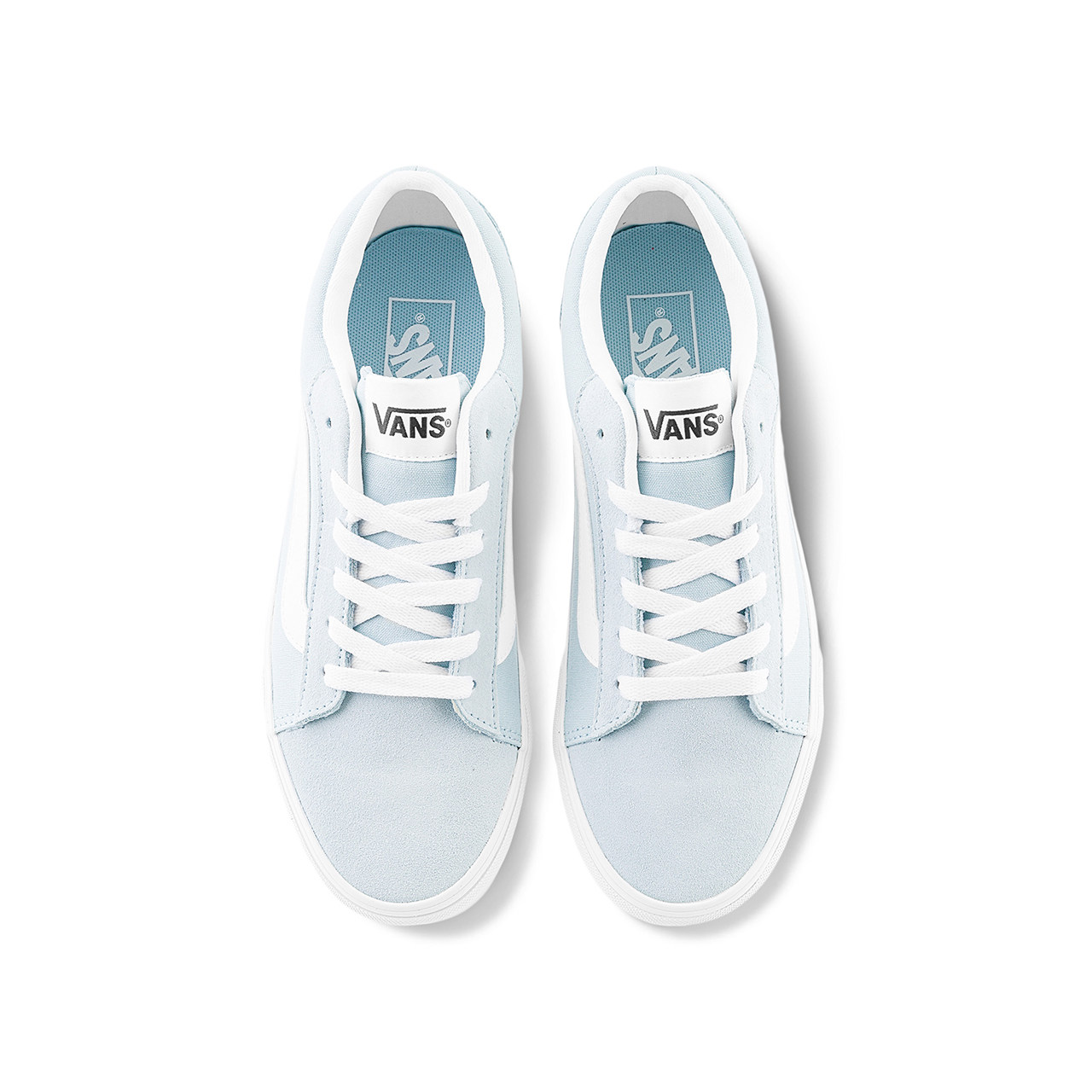 Vans范斯官方 Vero LS水冰蓝轻量复古舒适女鞋板鞋,淘宝优惠券,粉丝福利购,淘宝优惠卷